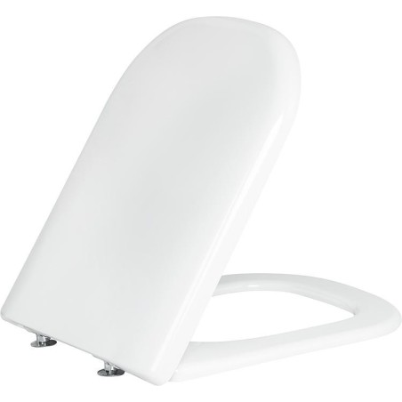 Abattant-WC Geberit Smyle blanc, fixation par le haut Softclose