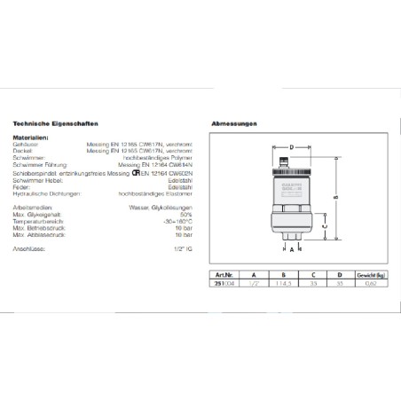 Event rapide pour dispositif solaire Discal AIR Solaire  fem