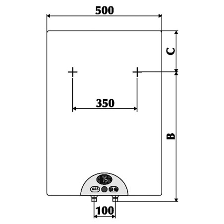 Chauffe-Eau Electrique Résistant à la Pression OGB Z, 50-150 L