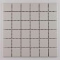 Mosaïque céramique Grip - super white - 4,7x4,7x0,6 cm - trame 30x30 cm