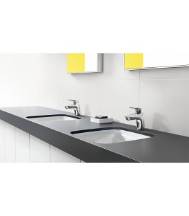 Mitigeur vasque Hansgrohe 70 Logis, sans robinetterie d'écoulement chrome