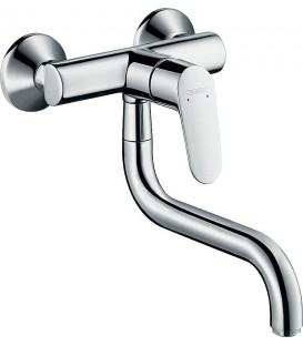 Mitigeur d'evier mural Hansgrohe Focus M41, chrome entraxe: 261mm