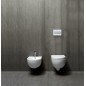 WC suspendu Nuvola lxHxP 350x355x550mm en céramique blanche WC suspendu Nuvola lxHxP 350x355x550mm en céramique blanche