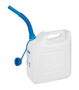 Jerricane d'eau Eco Nature 12 litres + tube d'écoulement 160x290x332mm