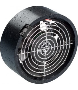 Sortie d'air murale intérieure ILD pour conduits ronds Ø160, élément de trop-plein actif pour les murs intérieurs