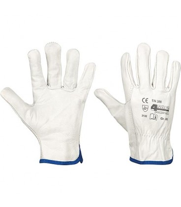 Gants de chauffeur cuir vachette (EN 388) taille 10