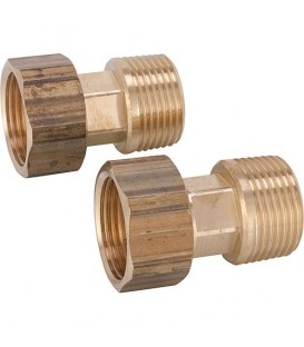 Jeu raccord à vis DN40 (1 1/2") male x écrou Jeu à 2 pièces