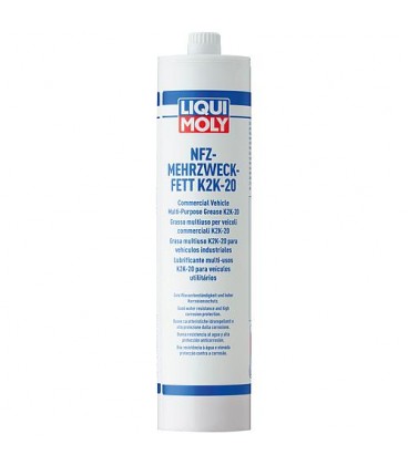 Graisse multi-usages (NFZ) LIQUI MOLY K2K-20, cartouche à visser de 500 g Graisse multi-usages (NFZ) LIQUI MOLY K2K-20, cartouche à visser de 500 g