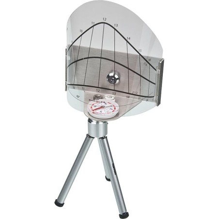 Indicateur de trajectoire solaire "espion solaire" espion +5 films +1 trépied +1 mallette
