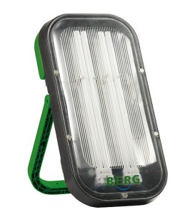 LED-Arbeitsleuchte BERG BCL DUO 72 inkl. ausklappbarem Standfuß