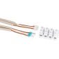 Câble adaptateur PWM/0-10V pour commandes Resol, câble 200mm, avec connecteur et pince Câble adaptateur PWM/0-10V pour commandes Resol, câble 200mm, avec connecteur et pince