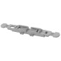 Adaptateur de fixation Wago simple avec décharge de traction pour connecteur de passage avec levier Adaptateur de fixation Wago simple avec décharge de traction pour connecteur de passage avec levier
