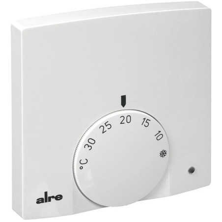 Régulateur de température ambiante en saillie super-plat blanc pur RTBSB-201.034