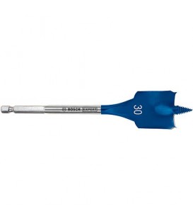 Mèche plate BOSCH® EXPERT SELFCUT Speed Ø 30,0 x 152 mm avec prise hexagonale 1/4"