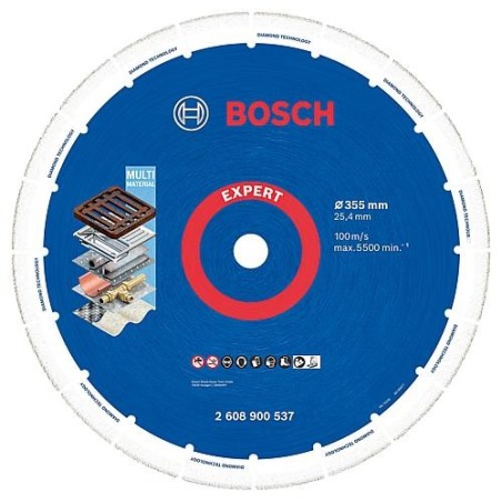 Disque à tronçonner diamanté BOSCH® EXPERT Ø 355 x 25,4 mm