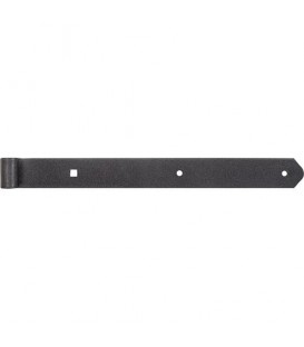 Ladenband DURAVIS® 400 ⌀ 13 mm, gerade, Abschluss abgerundet, Material: Stahl, blau verzinkt, Oberfläche: schwarz-diamant