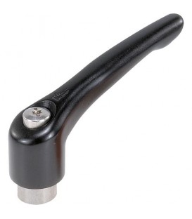 Levier de serrage avec Filetagefemelle M 6 Niro