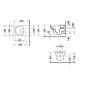 Pack Bati support Geberit et WC suspendu DURAVIT Durastyle