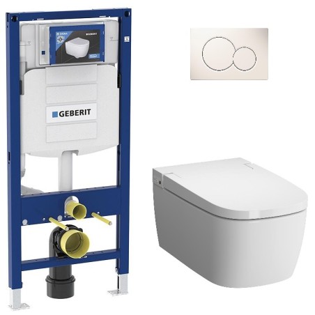 Pack Bati support Geberit et Pack WC Villeroy Boch O. NOVO WC suspendu compact