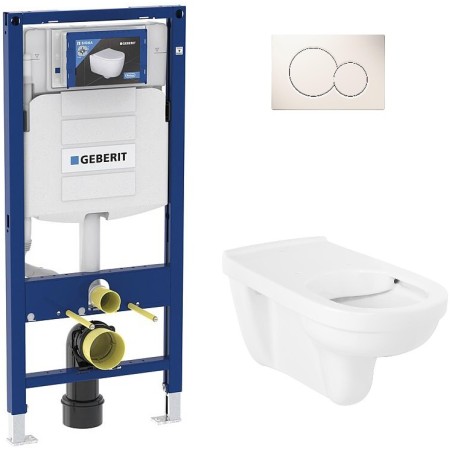 Pack Bati support Geberit et Pack WC Villeroy Boch O. NOVO WC suspendu compact