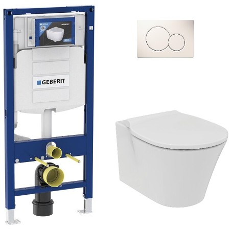 Pack Bati support Geberit et Pack WC Villeroy Boch O. NOVO WC suspendu compact
