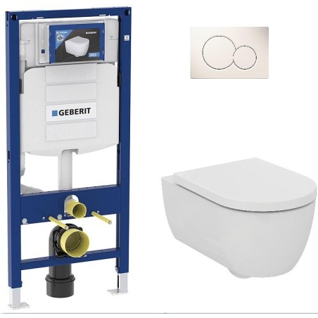 Pack Bati support Geberit et Pack WC Villeroy Boch O. NOVO WC suspendu compact