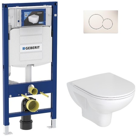Pack Bati support Geberit et Pack WC Villeroy Boch O. NOVO WC suspendu compact