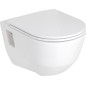 Pack Bati support Geberit et Combi-Pack Laufen PRO WC suspendu sans bord de rincage