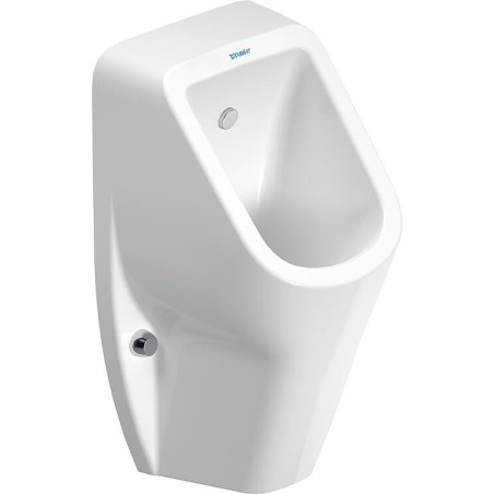 Pack complet Bâti support urinoir geberit et Urinoir Duravit No. 1, sans rebord, entrée par l'arrière