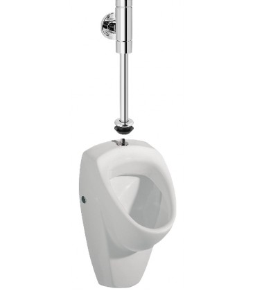 Pack Urinoir Geberit Renova blanc alimentation par dessus et robinetterie Pack Urinoir Geberit Renova blanc alimentation par dessus et robinetterie