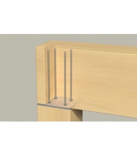 Vis à filetage complet Fischer Power-Full II 10,0x550 ZK blvz VG