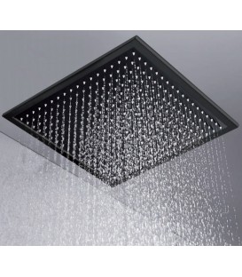 Ensemble de douche encastré volga noir mat