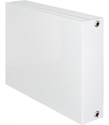 Radiateur plan LINEAR V6 L raccordement standard 6-raccords, Type 33/600/1600, couleur blanc RAL 9016