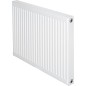Radiateur profilé PLATTELLA V6 L raccordement standard 6-raccords, Type 21/400/2000, couleur blanc RAL 9016 Radiateur profilé PLATTELLA V6 L raccordement standard 6-raccords, Type 21/400/2000, couleur blanc RAL 9016
