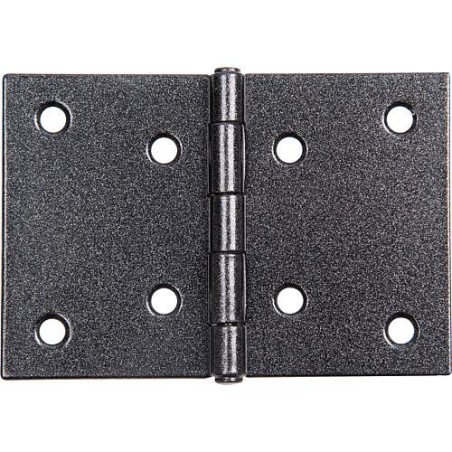 Charnière DURAVIS ® 60 x 90 x 1,25 mm, largeur, matériau : Acier, bleu zingué, surface : noir-diamant