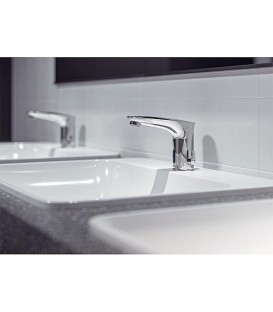 SCHELL Robinet simple électronique MODUS E HD-K, adaptateur secteur, chrome