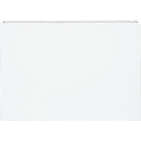 Radiateur plan LINEAR V6 L raccordement standard 6-raccords, Type 22/600/1000, couleur blanc RAL 9016