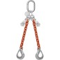 Chaîne de butée 2 brins, 2,0/1,4 t, 6 mm longueur 4 m Chaîne de butée 2 brins, 2,0/1,4 t, 6 mm longueur 4 m