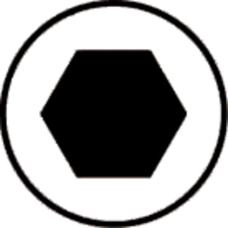 Corps de vanne de régulation avec fem/fem, DN20 (3/4")