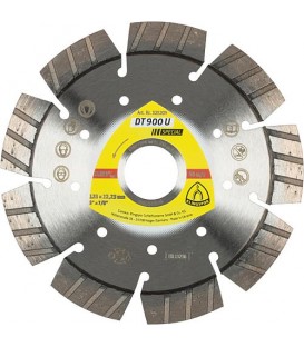 Disque diamant KLINGSPOR 125x22,23mm Standard Turbo 9 segments