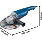 Winkelschleifer-Set Bosch mit 2200 W Ø 230 mm, 880 W Ø 125 mm Winkelschleifer-Set Bosch mit 2200 W Ø 230 mm, 880 W Ø 125 mm