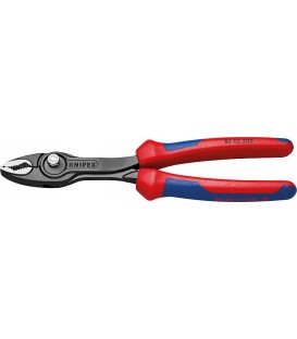 Pince de préhension frontale KNIPEX TwinGrip, poignée bicomposant, longueur 200 mm