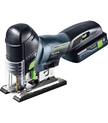 Scie sauteuse sans fil Festool 18V PSC 420 HPC 4,0 EBI-Plus avec 1x batterie 4,0 Ah et chargeur Scie sauteuse sans fil Festool 18V PSC 420 HPC 4,0 EBI-Plus avec 1x batterie 4,0 Ah et chargeur