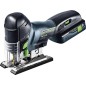 Scie sauteuse sans fil Festool 18V PSC 420 HPC 4,0 EBI-Plus avec 1x batterie 4,0 Ah et chargeur Scie sauteuse sans fil Festool 18V PSC 420 HPC 4,0 EBI-Plus avec 1x batterie 4,0 Ah et chargeur