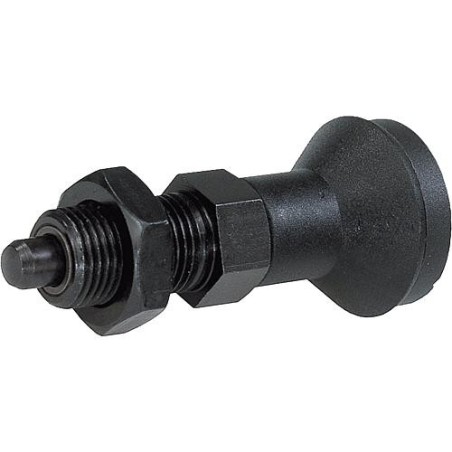 Boulon d'arret acier M 10 x 1 D 5 Forme B