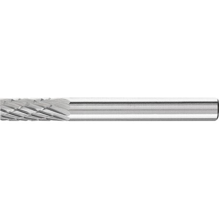 Fraise au carbure PFERD cylindrique, dentelure 3 Ø 6,0mm, tige: 6mm, L:55mm