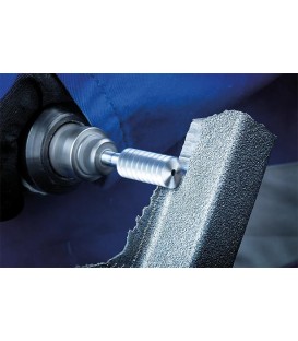 Fraise au carbure PFERD cylindrique, dentelure 3 Ø 6,0mm, tige: 6mm, L:55mm
