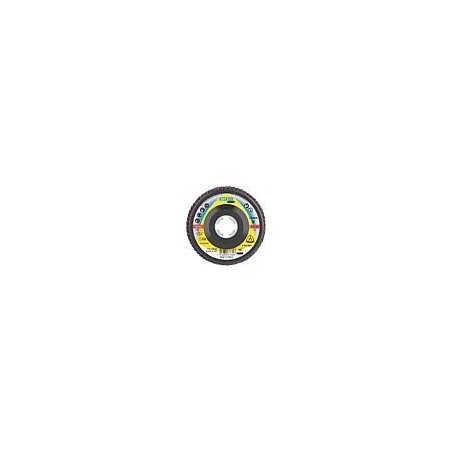 Disque abrasif à lamelles KLINGSPOR K80, 115x22,23mm droit X-Lock