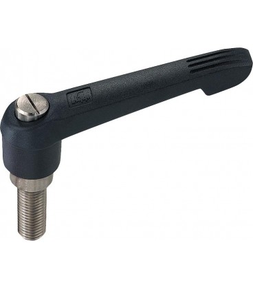 Levier de serrage avec Filetage mâle