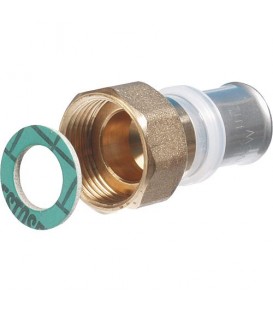 Raccord à sertir pour MSVR Raccord de jonction contour TH, plat, 63x6 - 2" femelle